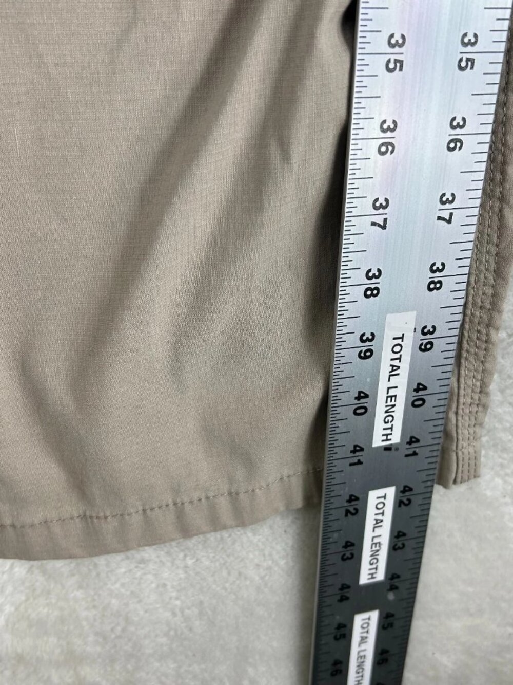 First Tactical Cargo Pants‎ Mens 32 Beige Ripstop Utility Workwear Outdoor - Picture 10 of 13